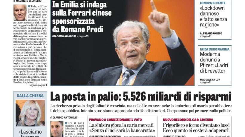 Oggi in edicola