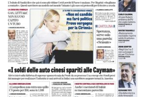 Oggi in edicola