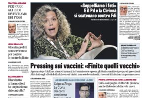Oggi in edicola