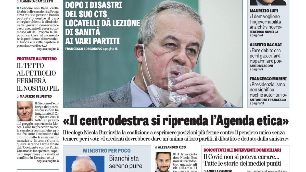 Oggi in edicola