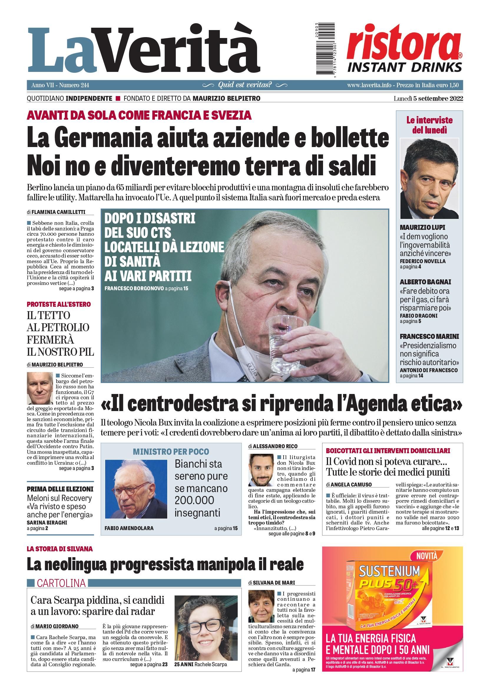 Oggi in edicola