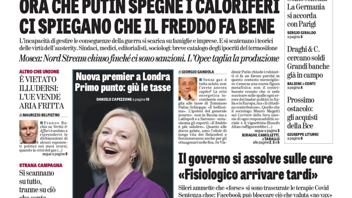 Oggi in edicola