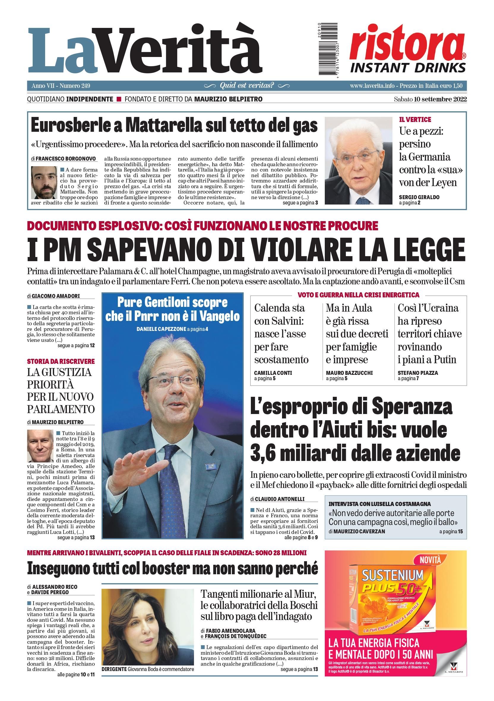 Oggi in edicola