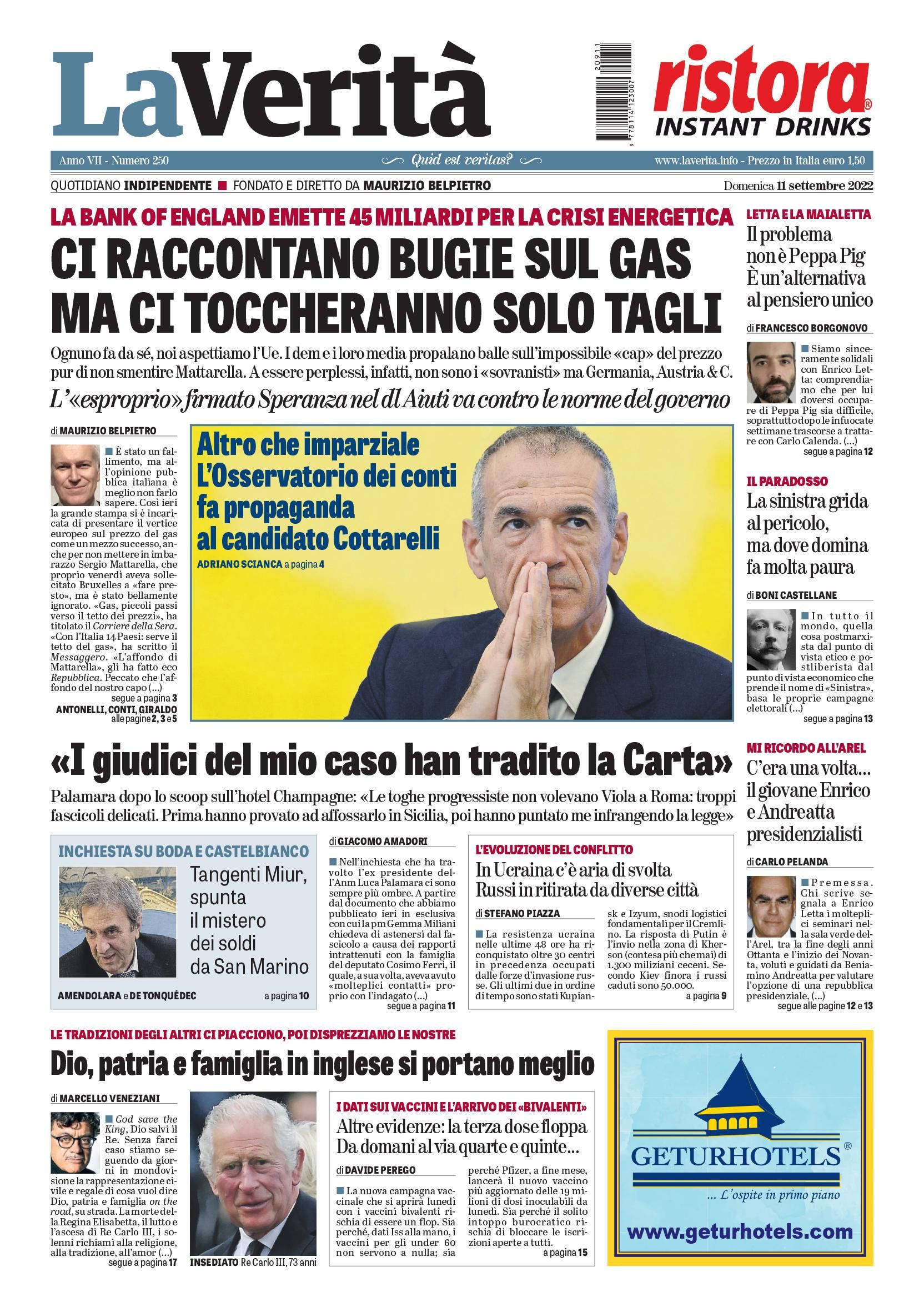 Oggi in edicola