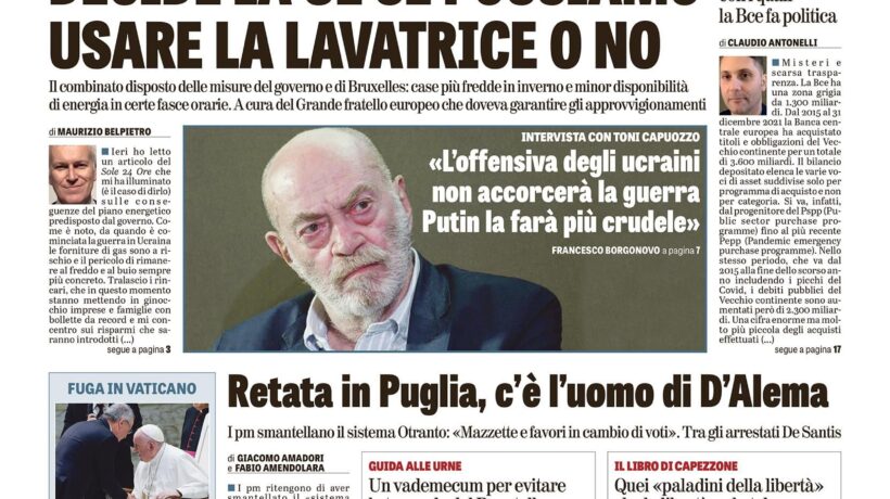 Oggi in edicola