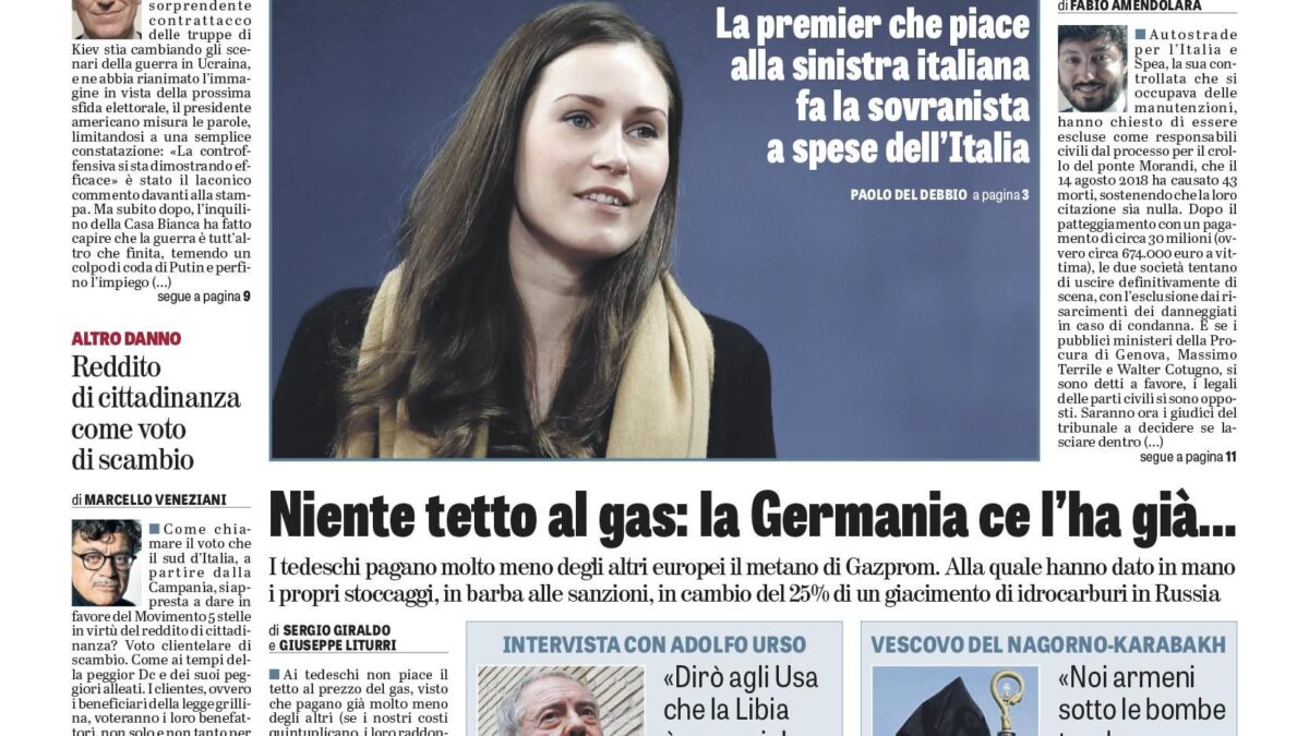Oggi in edicola