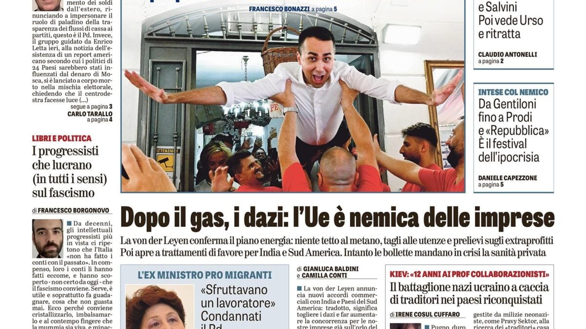Oggi in edicola