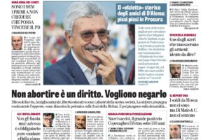 Oggi in edicola