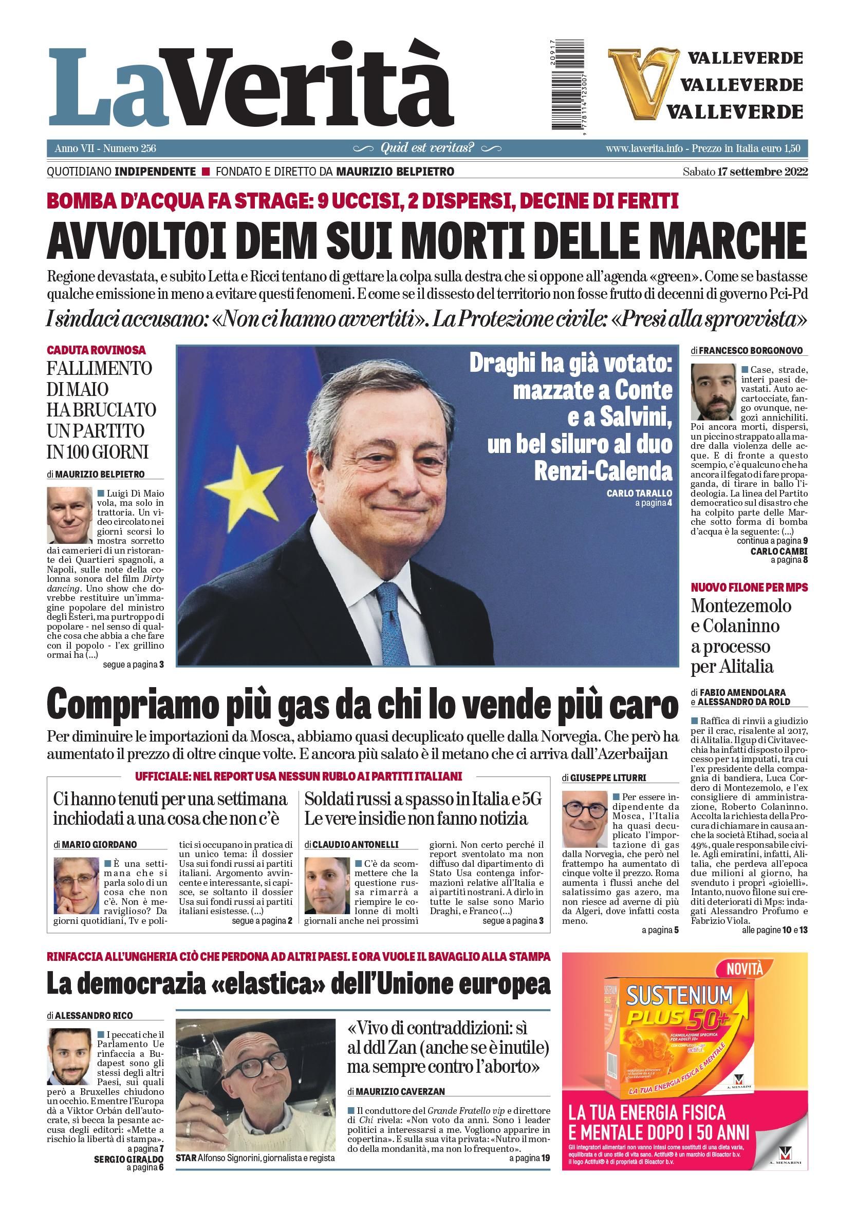 Oggi in edicola