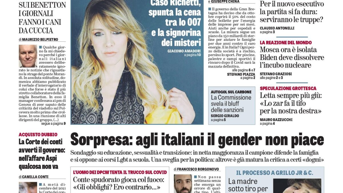 Oggi in edicola