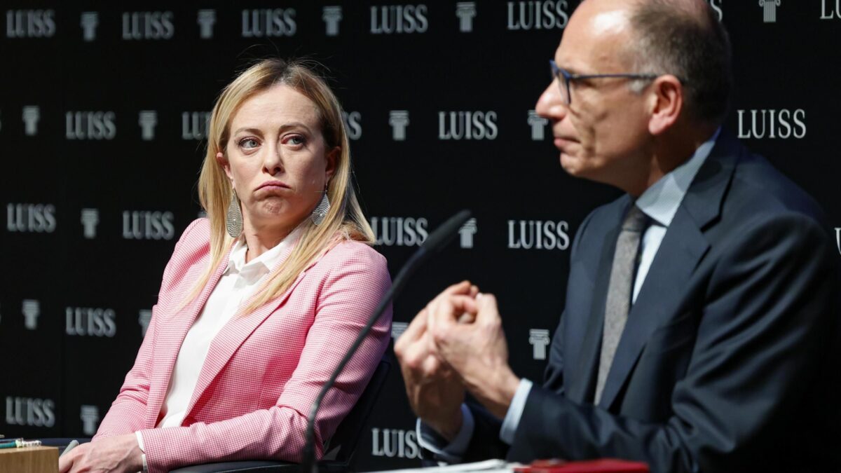 Se c’è la Meloni, Letta non abbaia al fascismo