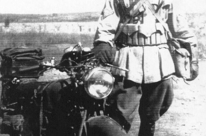Guzzi 500 GTW in servizio con il reparto stradale Pai