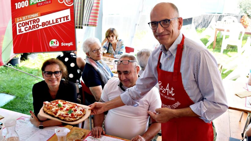 Letta è alla canna del gas: in piazza contro sé stesso