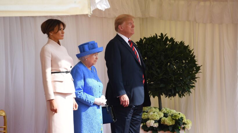 Con Donald Trump (Ansa)