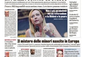 Oggi in edicola