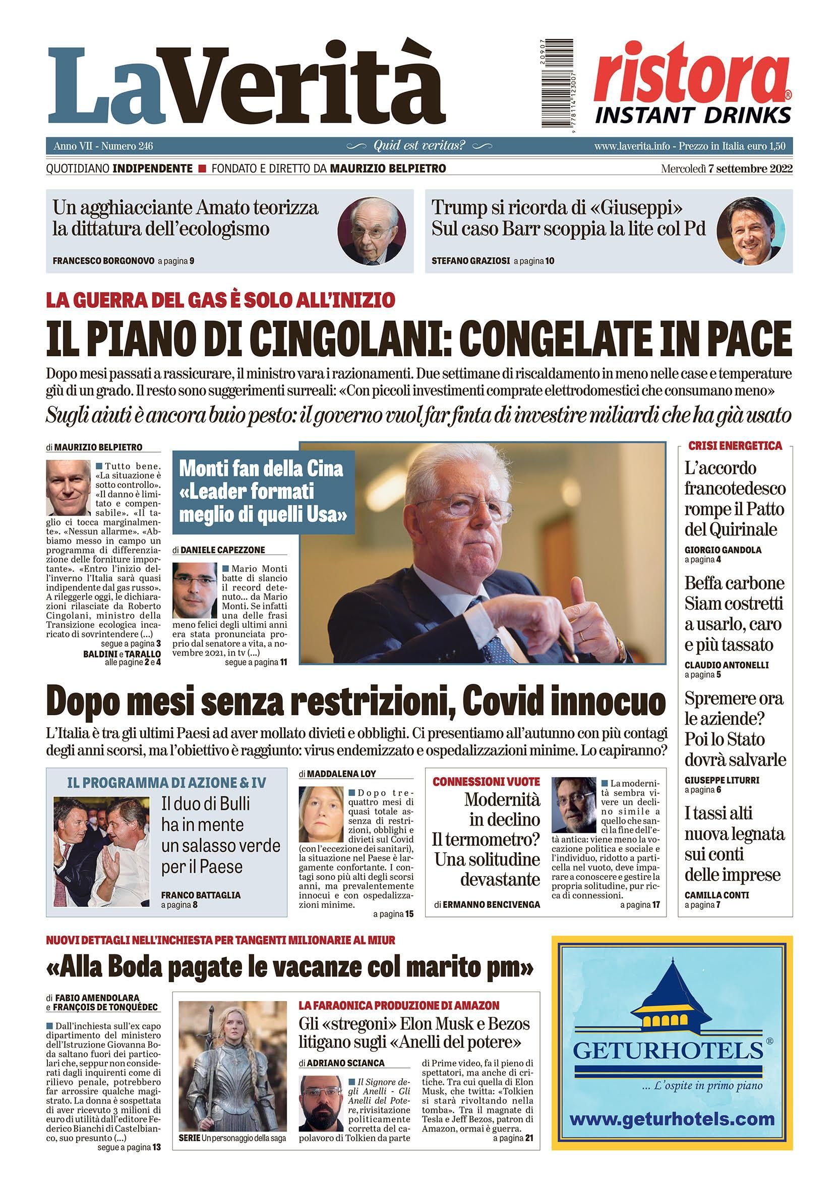Oggi in edicola
