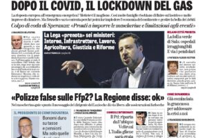 Oggi in edicola