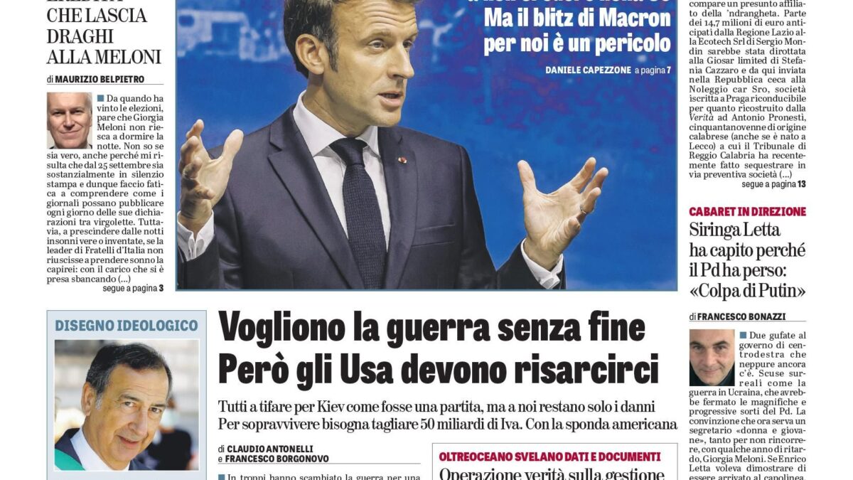 Oggi in edicola