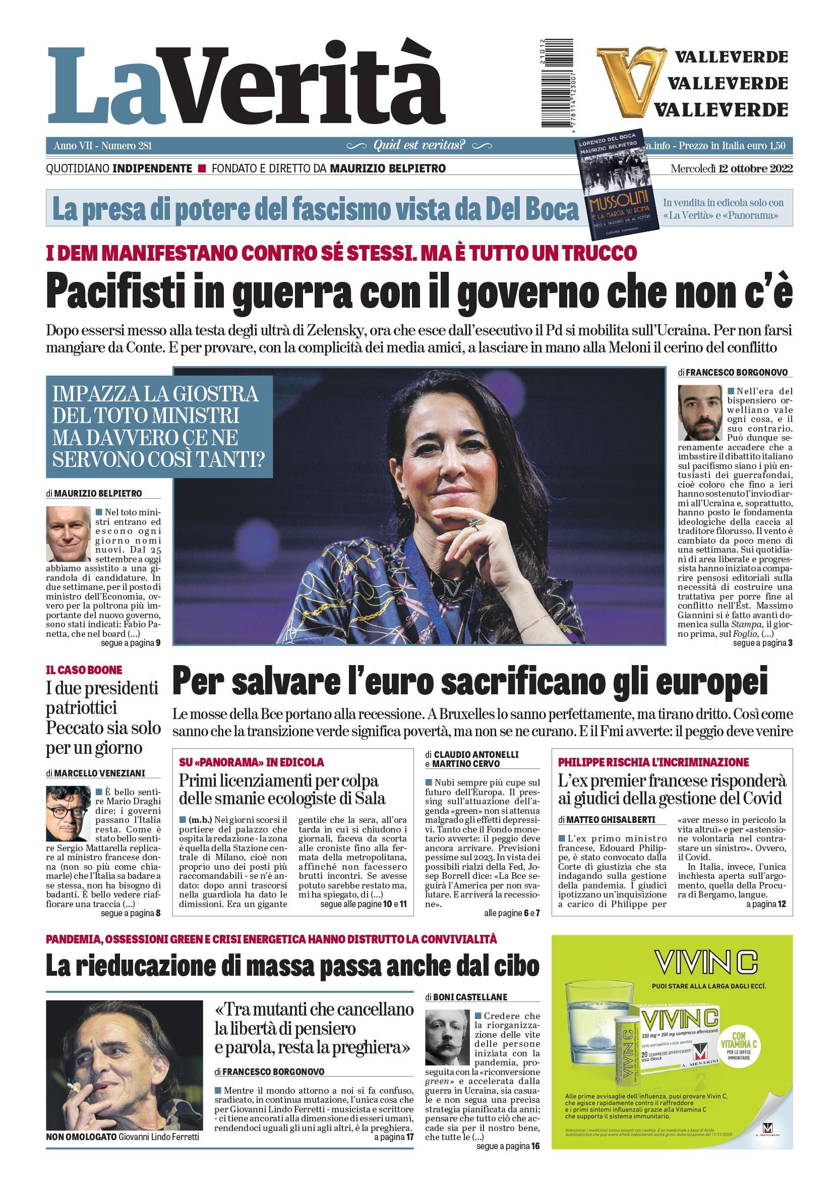 Oggi in edicola