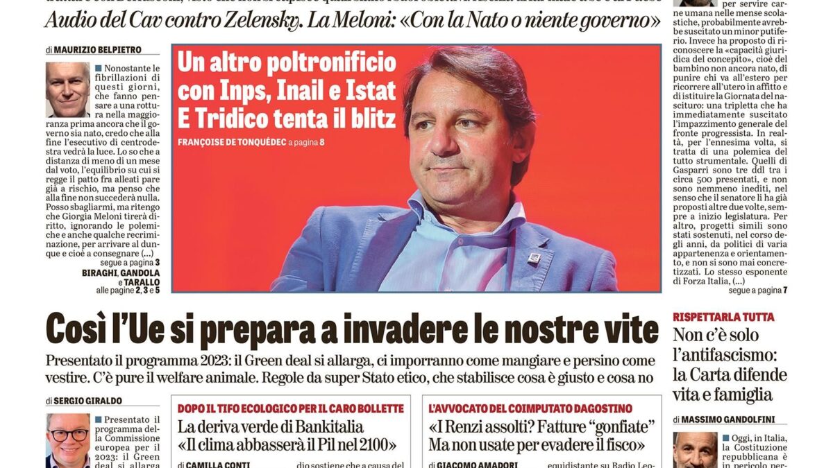 Oggi in edicola