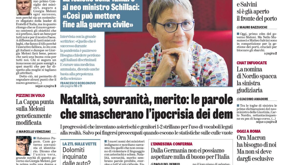 Oggi in edicola