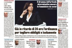 Oggi in edicola
