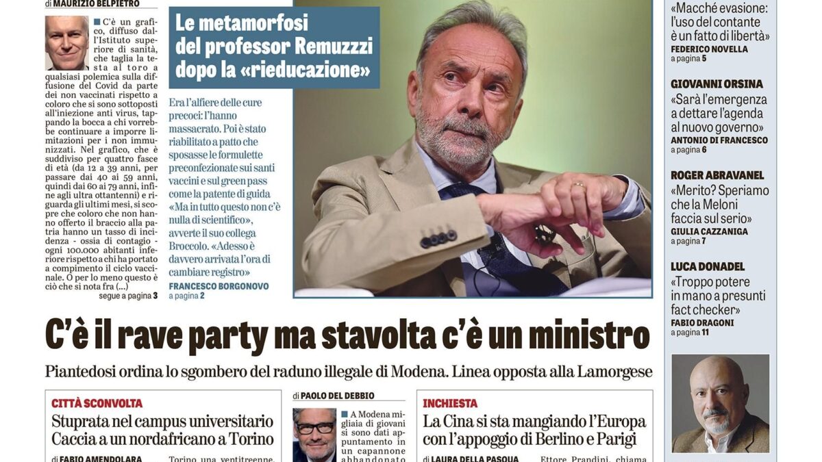 Oggi in edicola