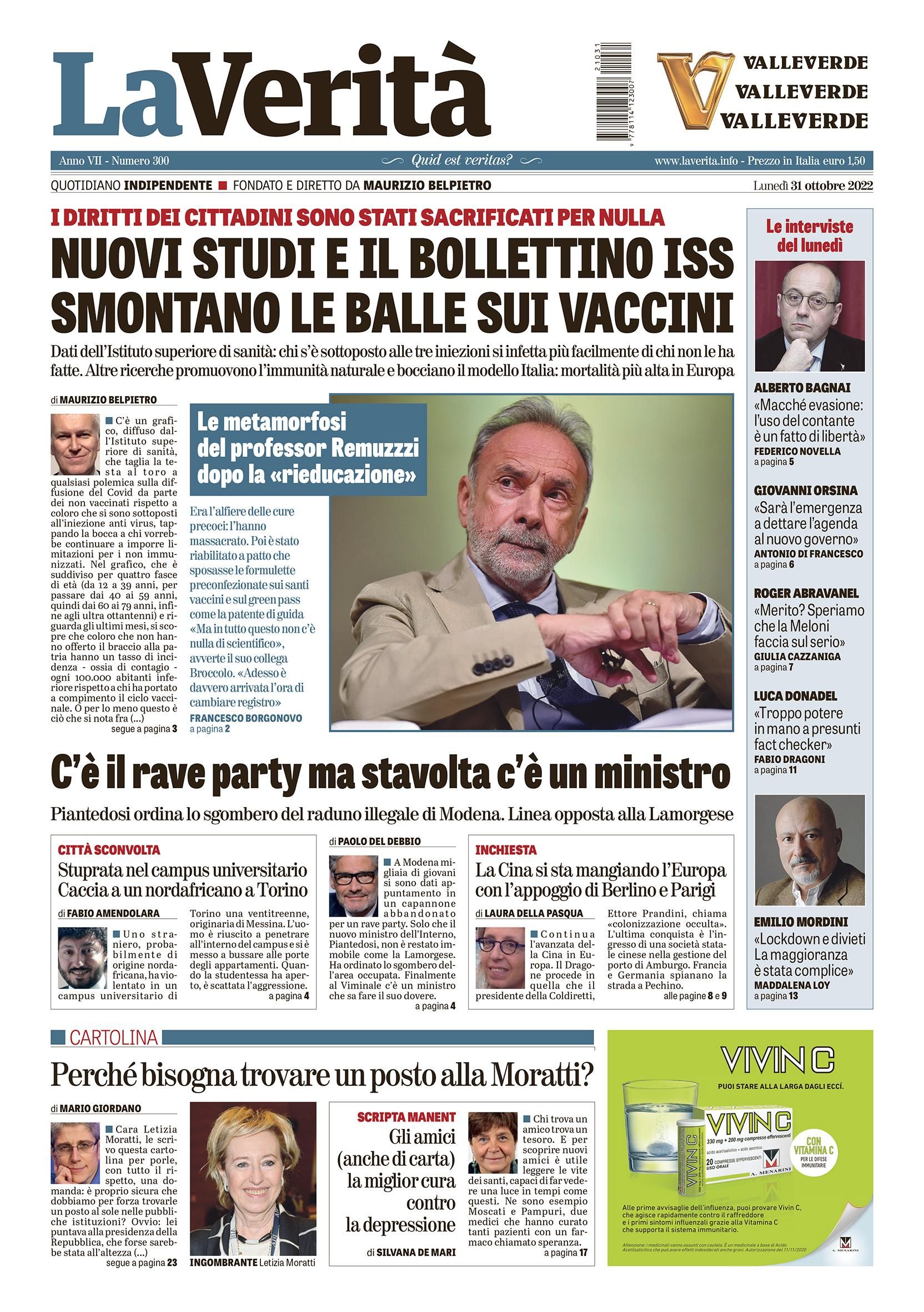 Oggi in edicola