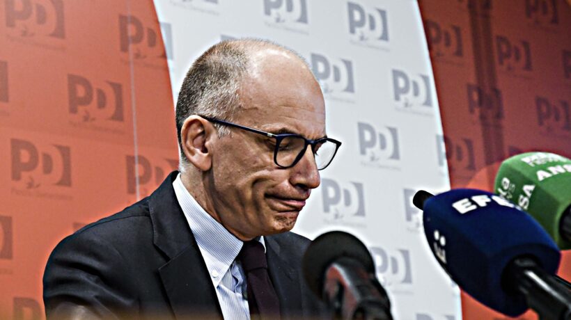 Cabaret Letta: «Tutta colpa di Putin». E impugna la siringa: voglio i vaccini