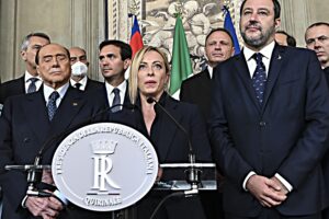 Inizia l’avventura di Meloni premier. Ecco la squadra: Salvini e Tajani vice