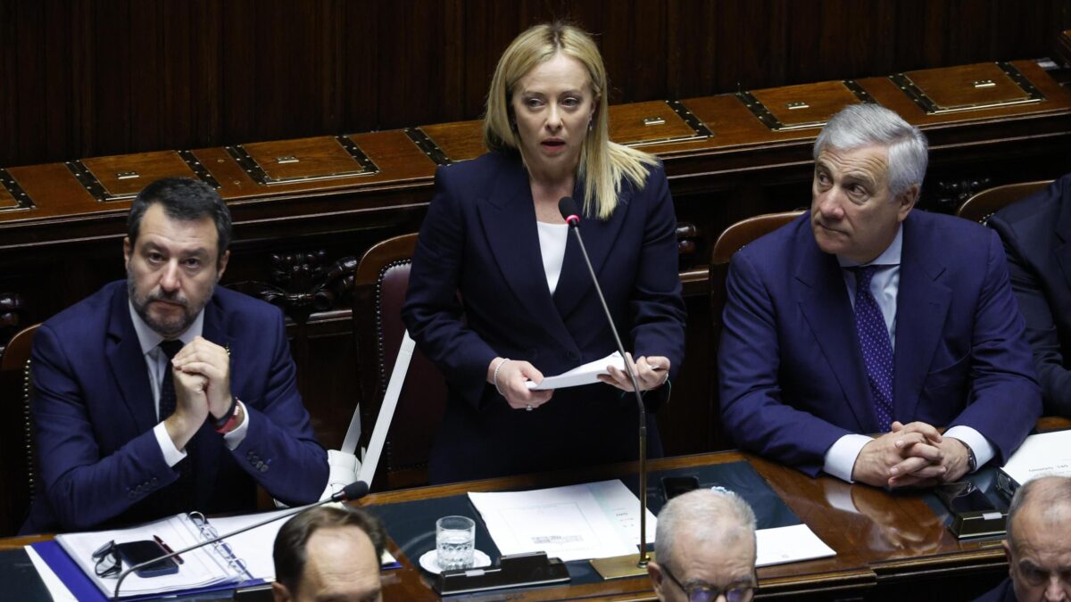 Libertà, dignità, lavoro. Il discorso di insediamento della Meloni