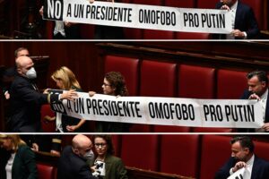 Caro Zan, lo striscione è come la sua legge