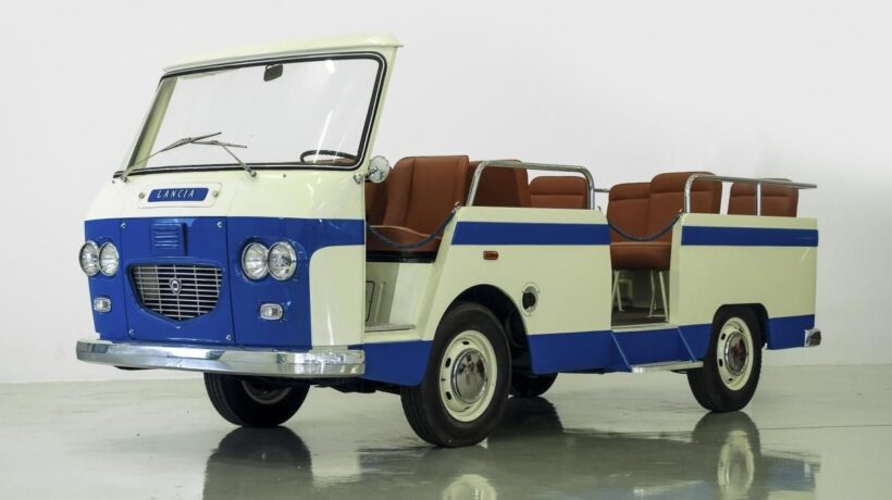 Il furgone Lancia Superjolly che ospitò numerosi vip e due Papi