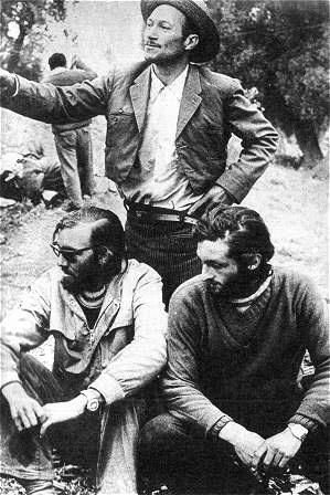 Catalàn, Parrado e Canessa poco dopo il salvataggio