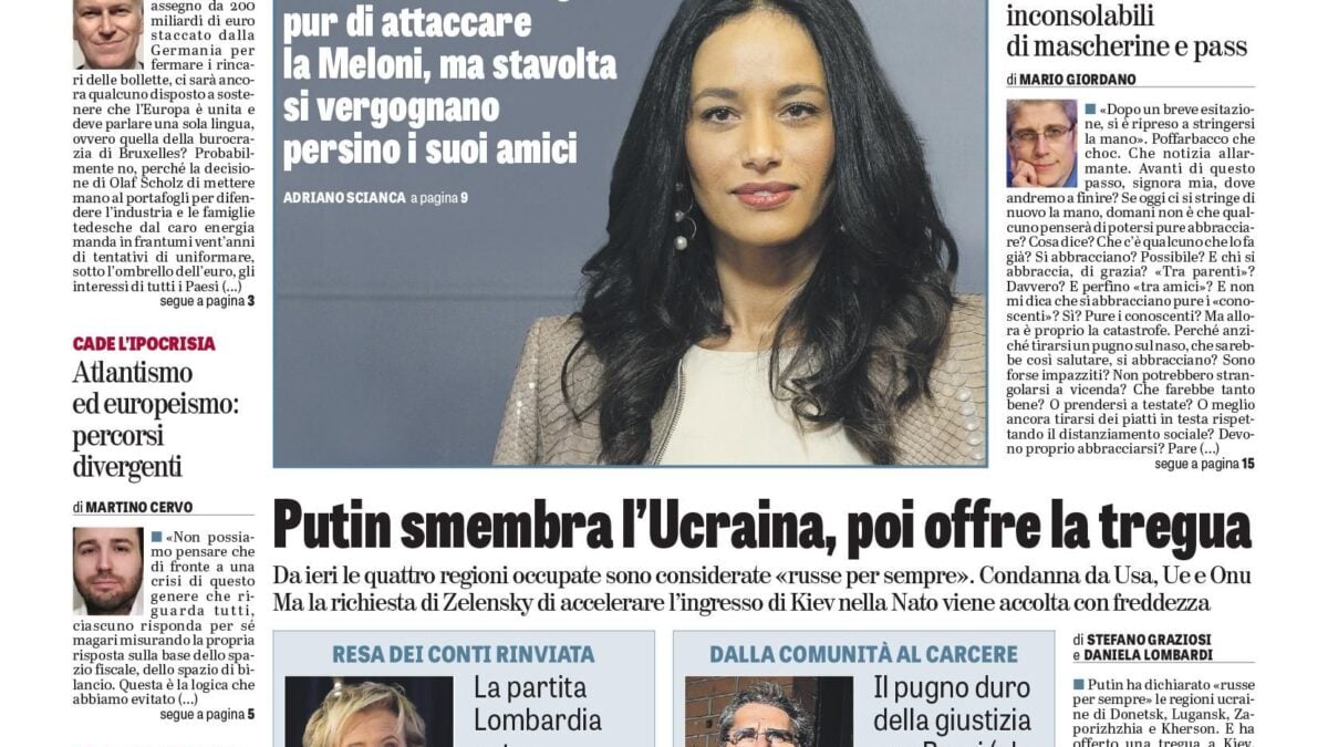 Oggi in edicola