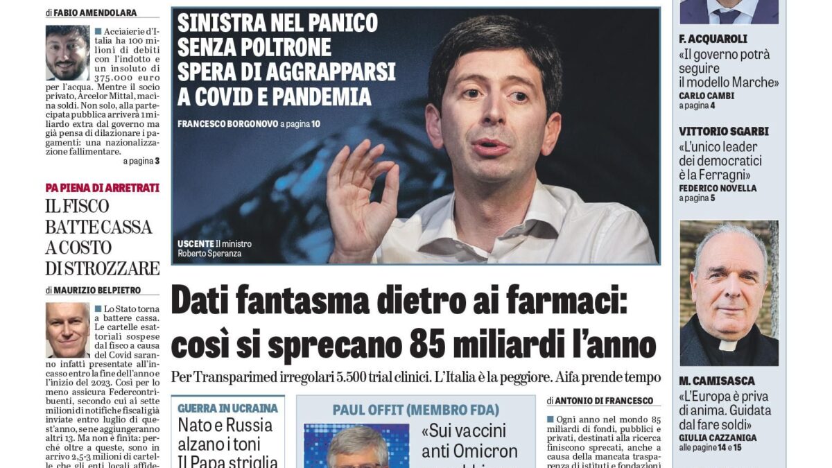 Oggi in edicola