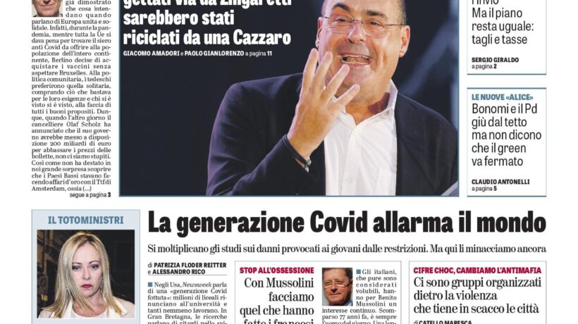 Oggi in edicola
