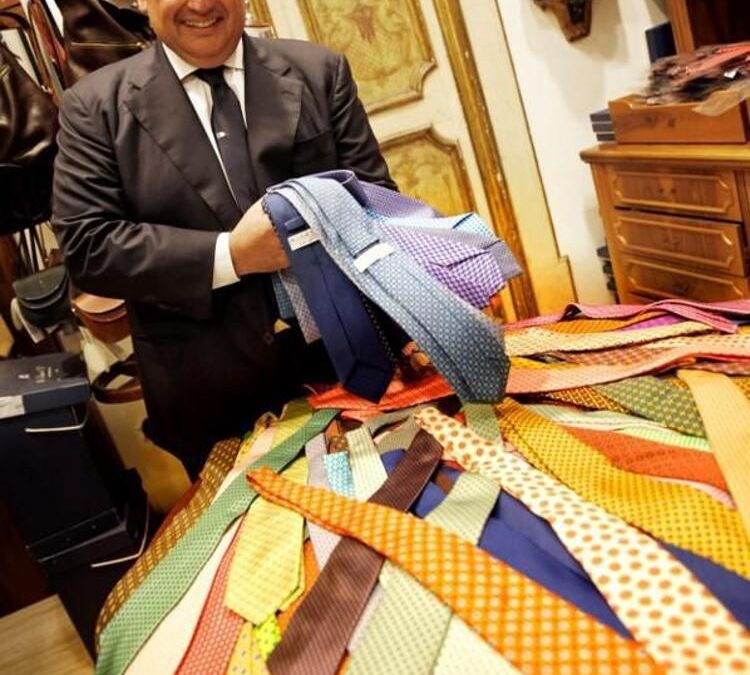 «Intellettuali, manager vip e capi di Stato usano le mie cravatte»