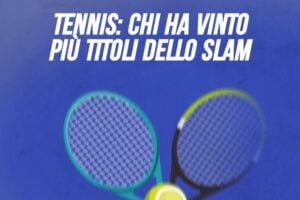 Tennis: la top ten dei vincitori del Grande Slam