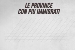 Le province con più immigrati