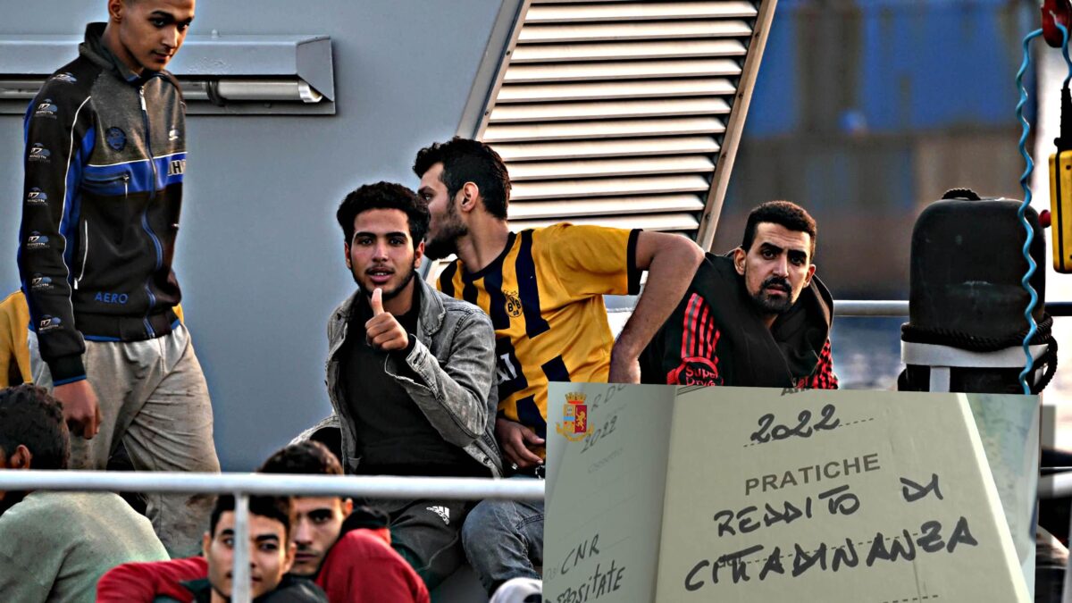 Il reddito ai clandestini appena sbarcati