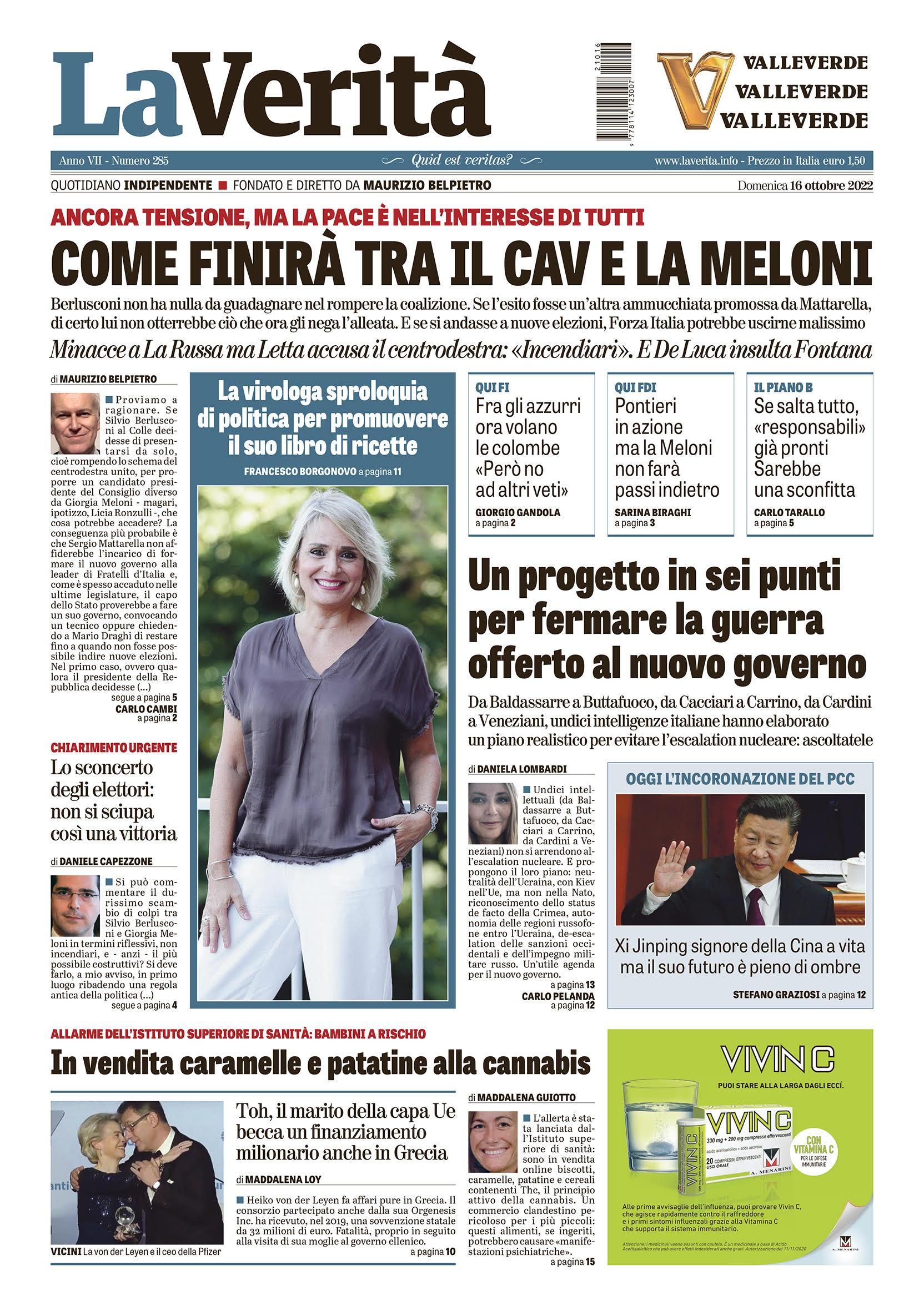 Oggi in edicola