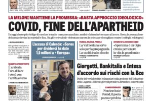 Oggi in edicola
