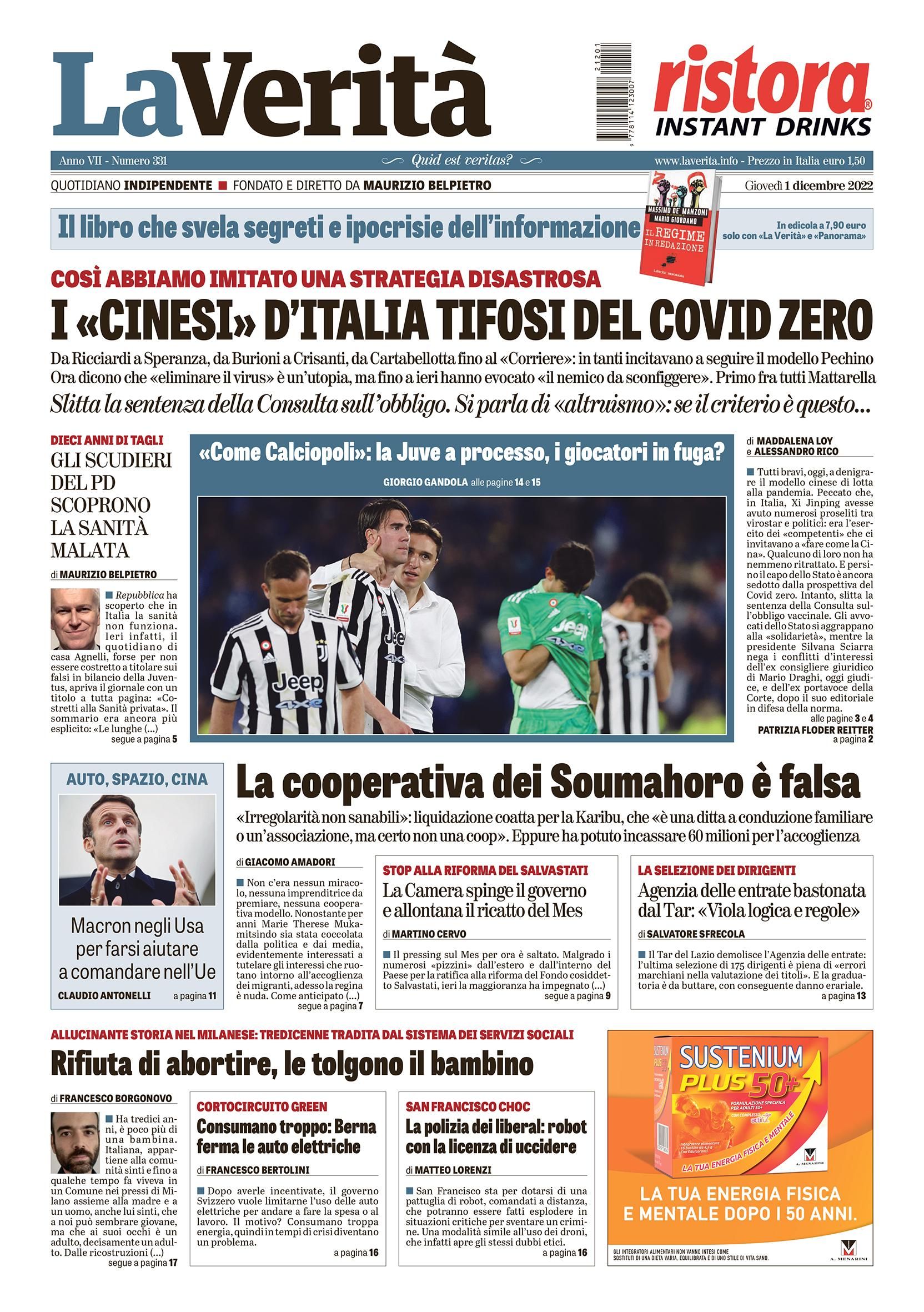 Oggi in edicola