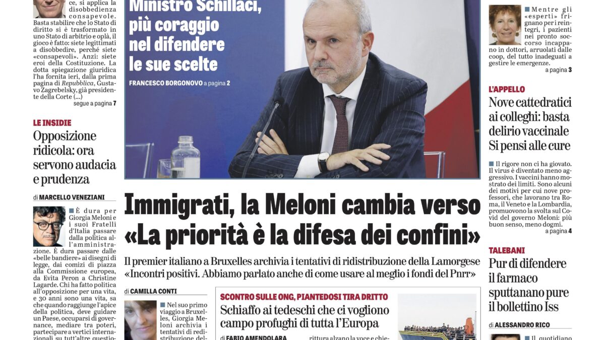 Oggi in edicola