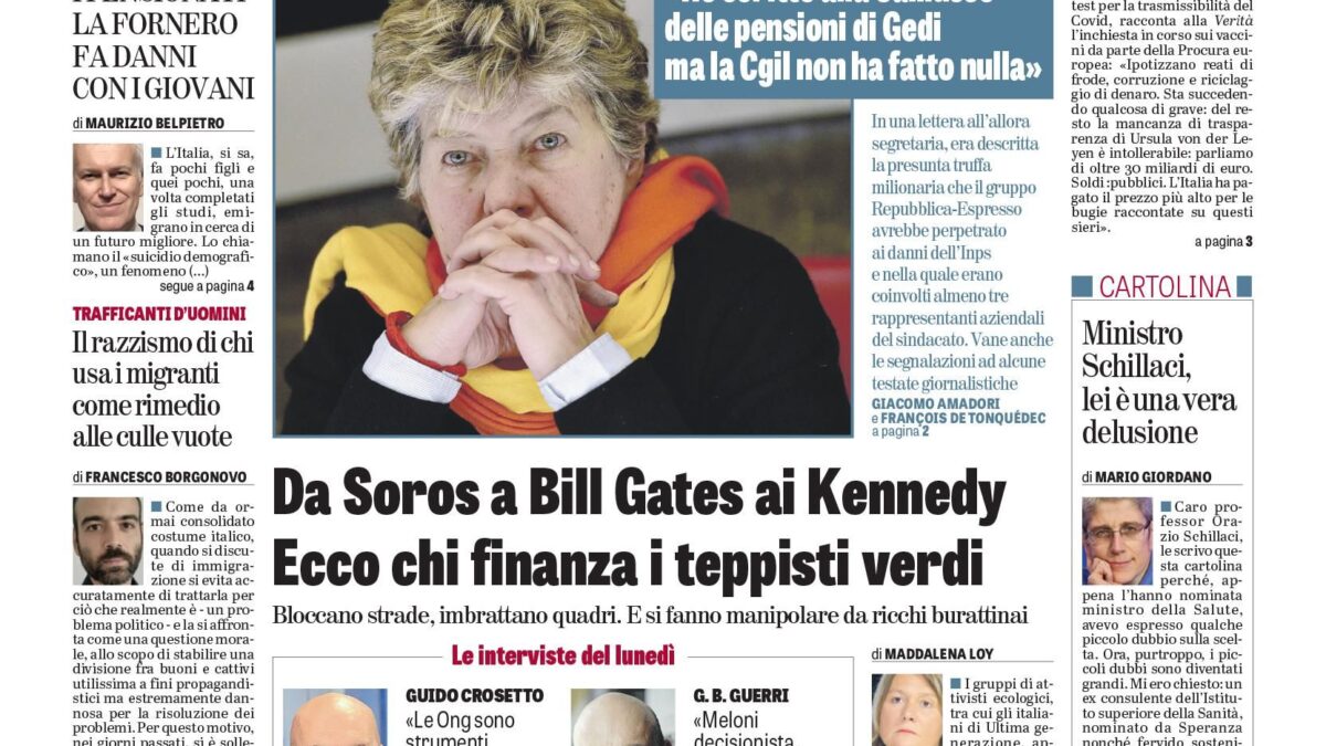 Oggi in edicola