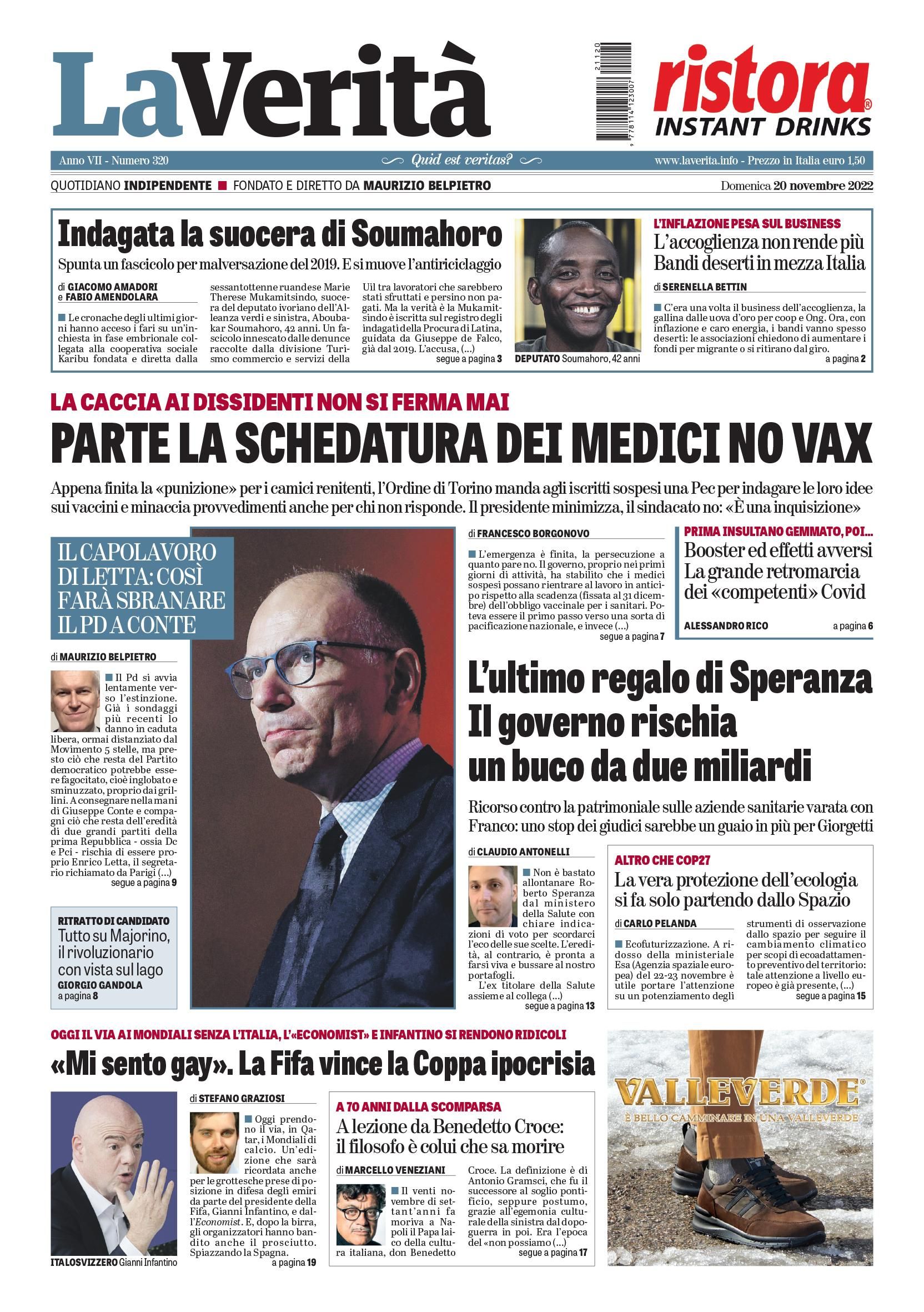 Oggi in edicola