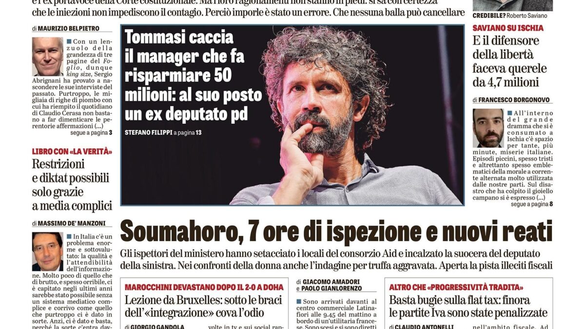 Oggi in edicola