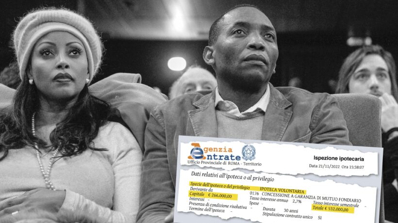 Dalla coop salari per 400.000 euro. Così i Soumahoro si son fatti la casa