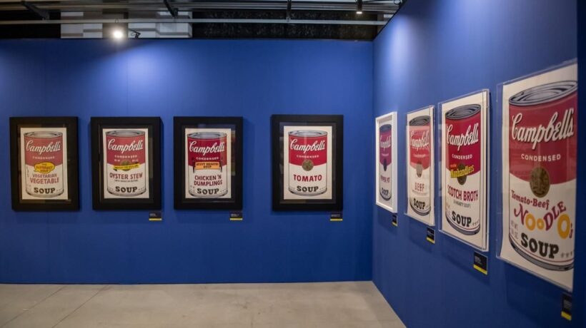 Andy Warhol alla Fabbrica del Vapore di Milano